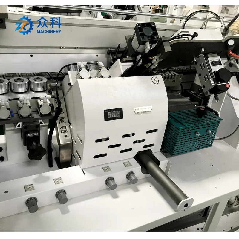ZK Chanson Office Furniture Bevel Auto 45 Degree Edge Banding Machine