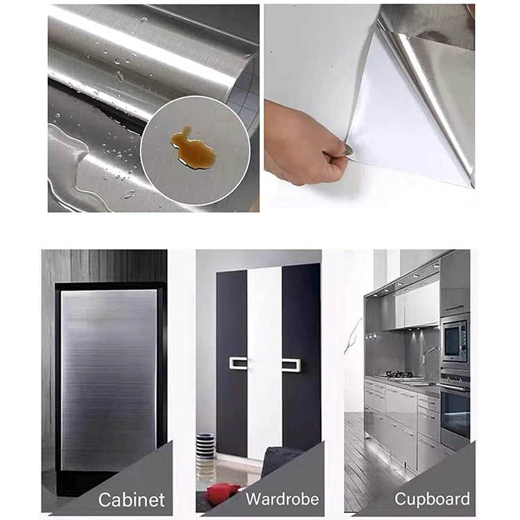 Aluminum Foil Butyl Rubber Tape Self Adhesive High Temperature Resistance Waterproof for Roof Pipe Repair Stop Leak Sticker