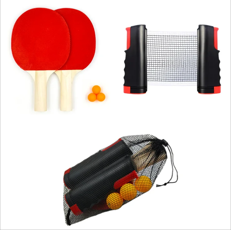 
Factory wholesale Portable Customizable retractable Cheap and high quality Ping-Pong table tennis set 