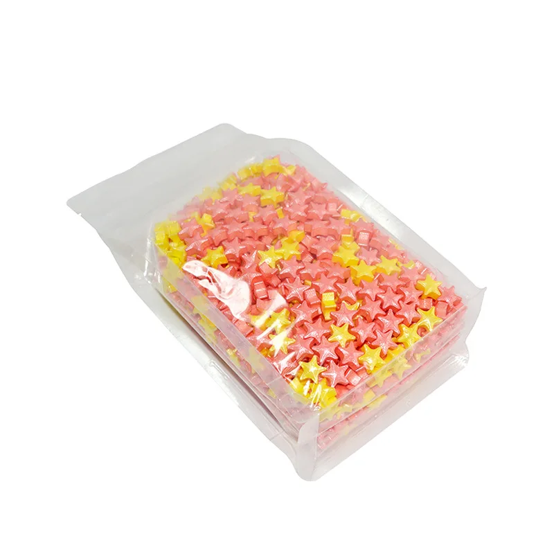 Various size transparent flat bottom candy/rice/cookie/snack/sugar plastic food packaging bag with zipper