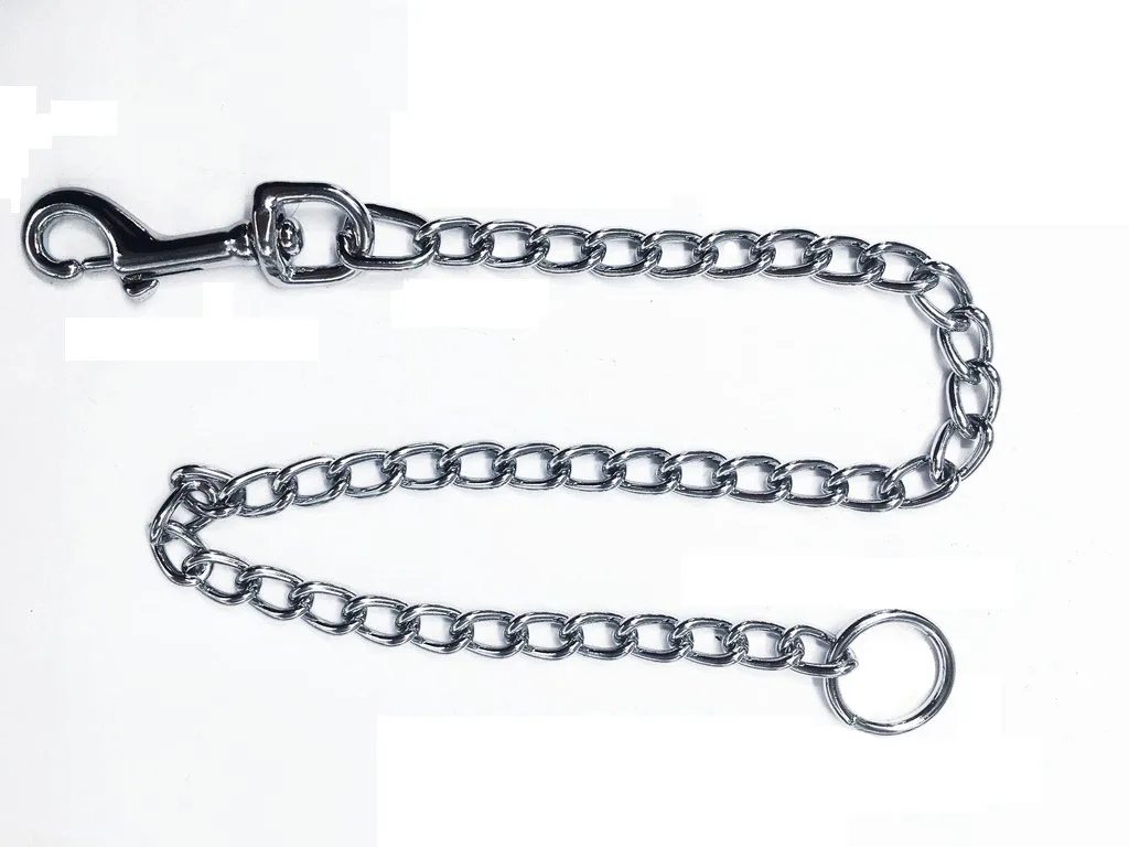 Fashion Head Necklace Pet Supplies Chain Accessories Luxury Dog Collar Pet Metal Chain Link Chains Pets