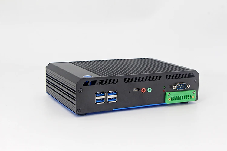 Customized Embedded RS232 X86 IPC 12V server computer i3 i5 linux fanless pc small factor