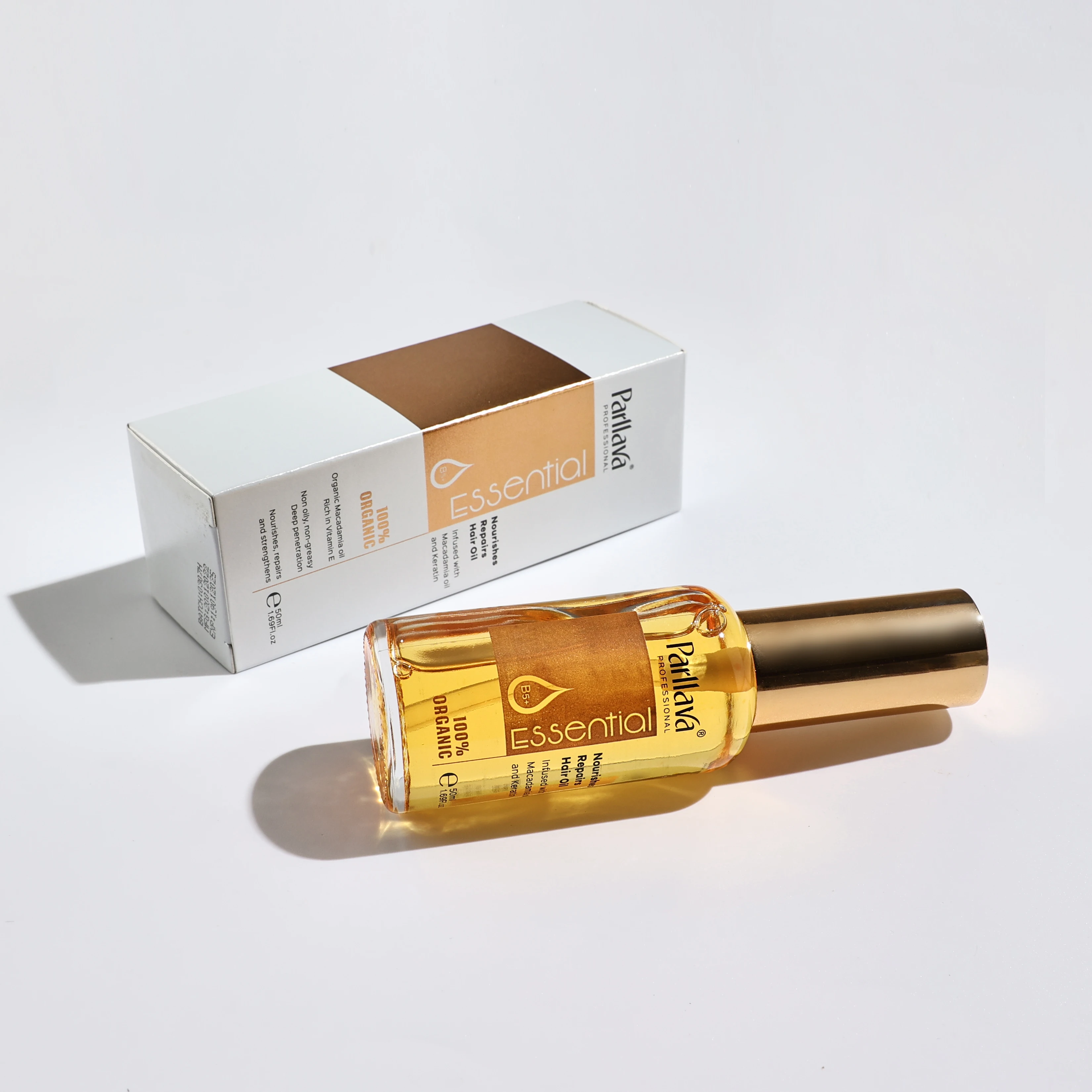 Custom Wholesale Macadamia Oil Keratin Hair Oil Natural Essential Oils For Hair Growth