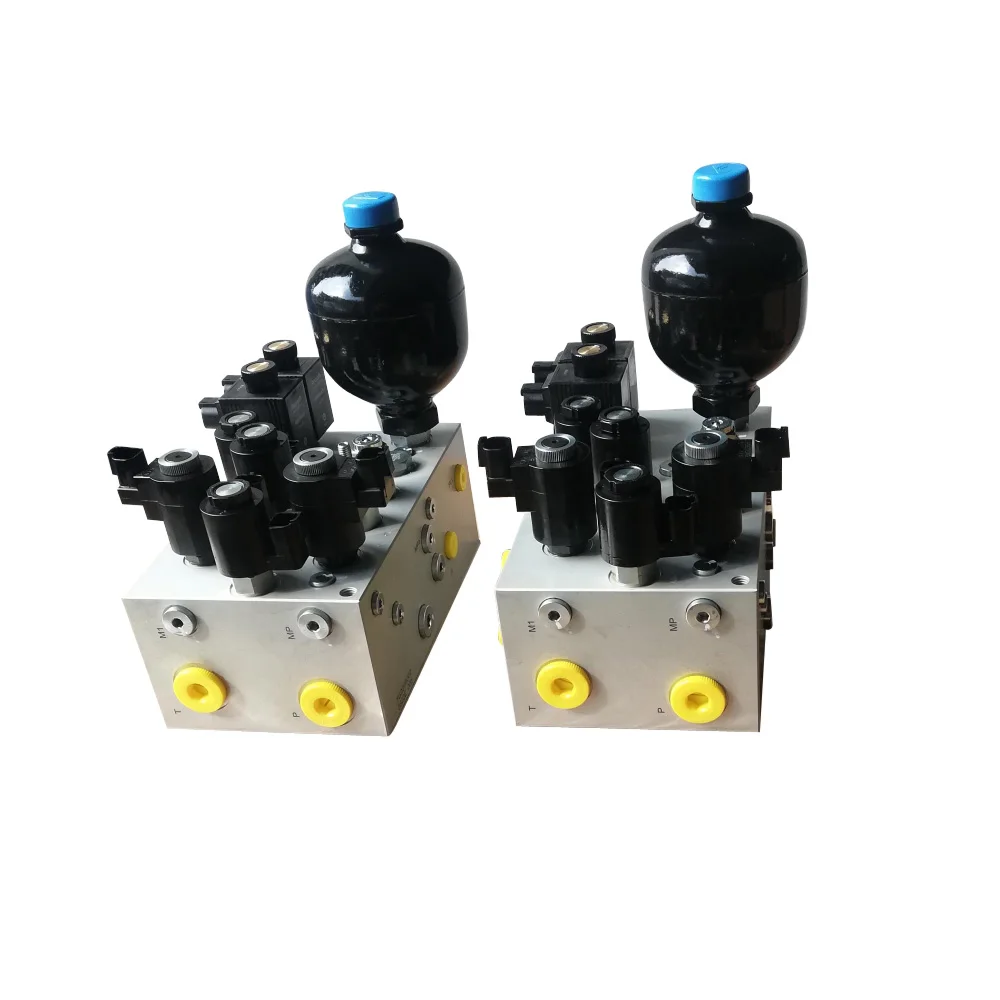 Euler, Hydraulic manifold for tractor and lifting, 2 way manifold valve, valve block EHD2204002w1