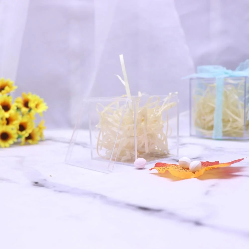 
2*2*2'Clear Plastic Gift Packaging Customize In Various Acrylic Candy Box 