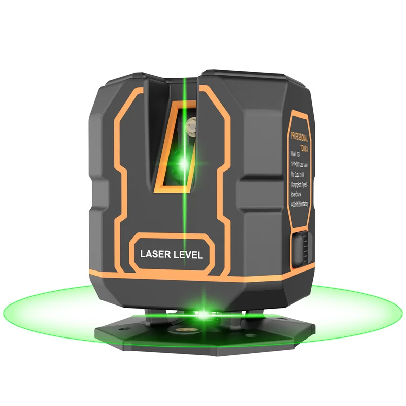 High Quality 360 Degree Laser Level Green Automatic Portable 5 Lines Lithium Energy Efficiency LD Lighting Laser Level