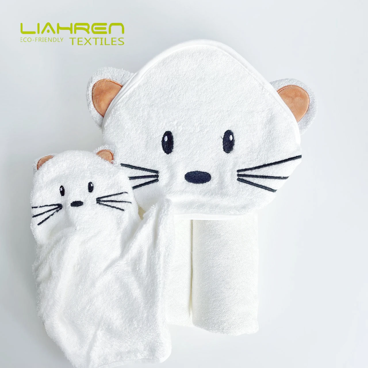 China wholesale 500GSM Cute Design Organic Bamboo Bath Towel Super Soft Bamboo Hooded Towel For Newborn Bath Towel