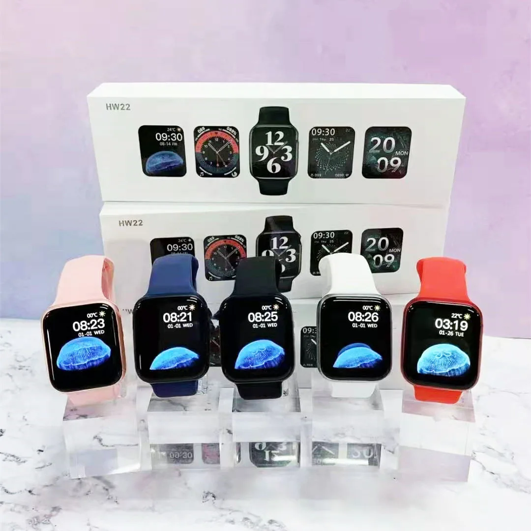 2021 New Arrivals Smartwatch Hw22 1.75 Inch Reloj Intelligent Iwo 13 Watch6 Series 5 6 Hw22 Pro Smart Watch For Mens Women