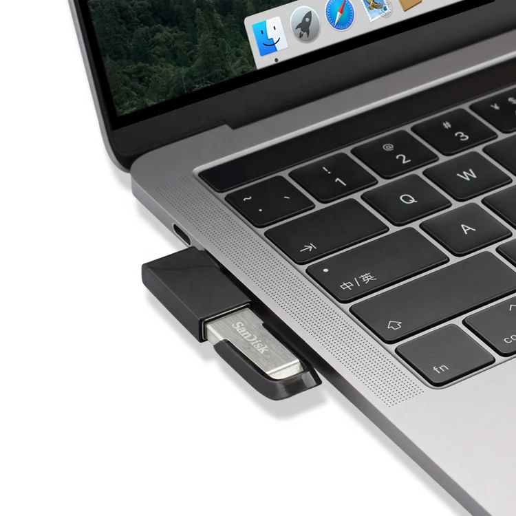  Преобразователь адаптера OTG ult-unite с USB C «папа» на 3 0 A
