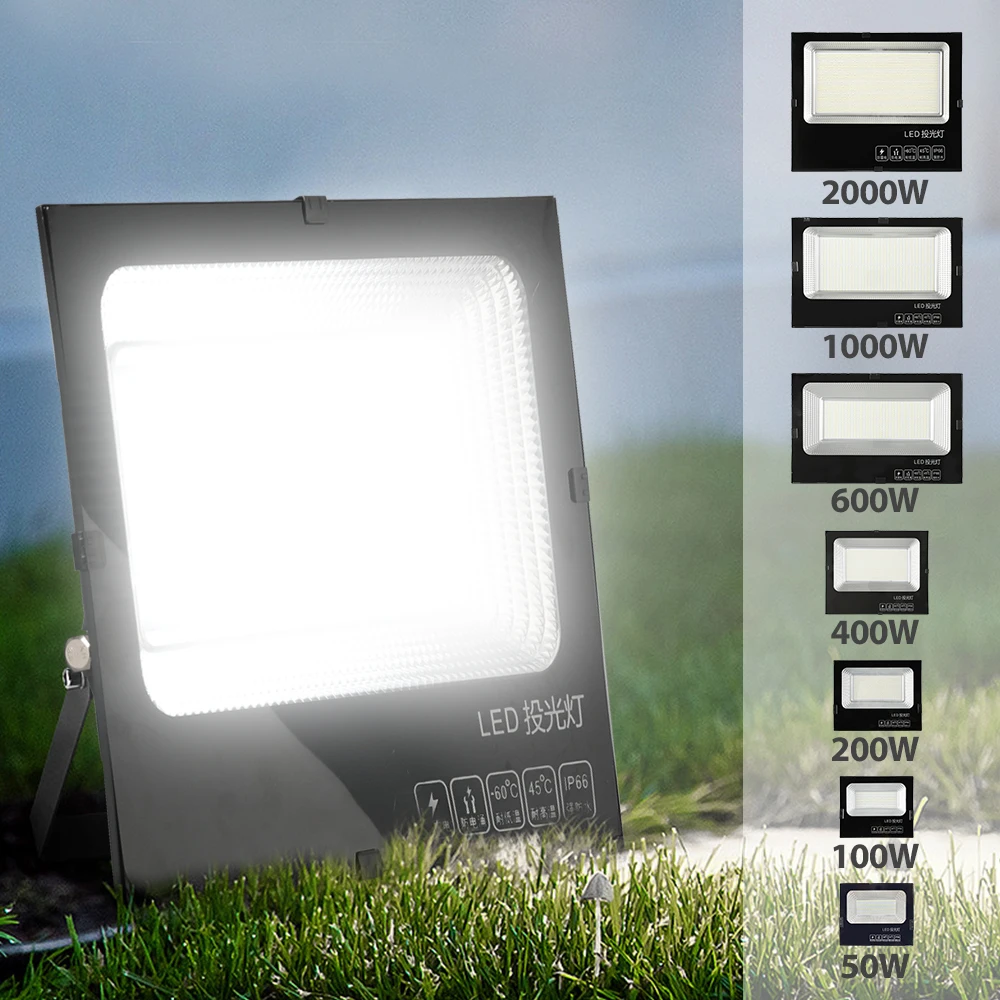 Waterproof IP65 Spotligoutdoor Lightingw/600w LED Flood Light for Garden Playground Street Light Dingdian LED Floodlight Outdoor