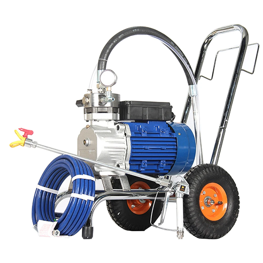 High-Pressure Airless Spray Paint Machine Professional Spraying Gun Industrial Wall Electric Painting Sprayer