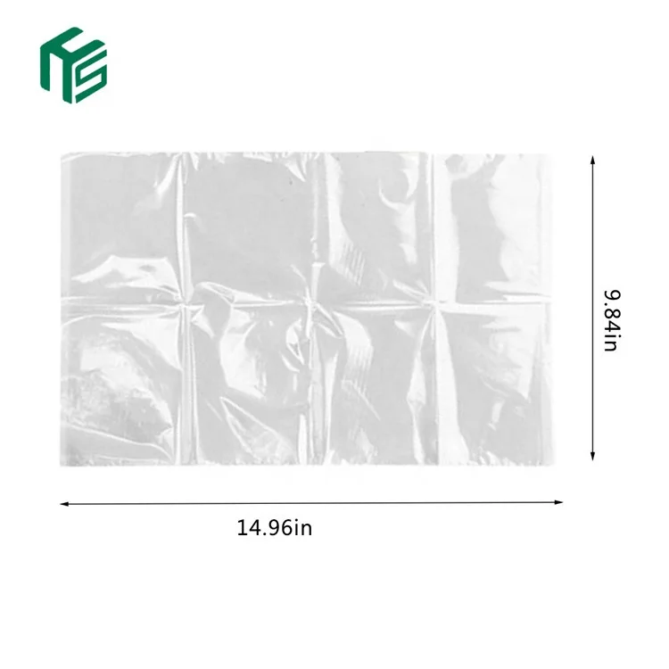 18x24 inches 1 Mil Clear Nylon Plastic Turkey Oven Bag Flat Open Poly Bags Great for Proving Bread, Dough, Storage
