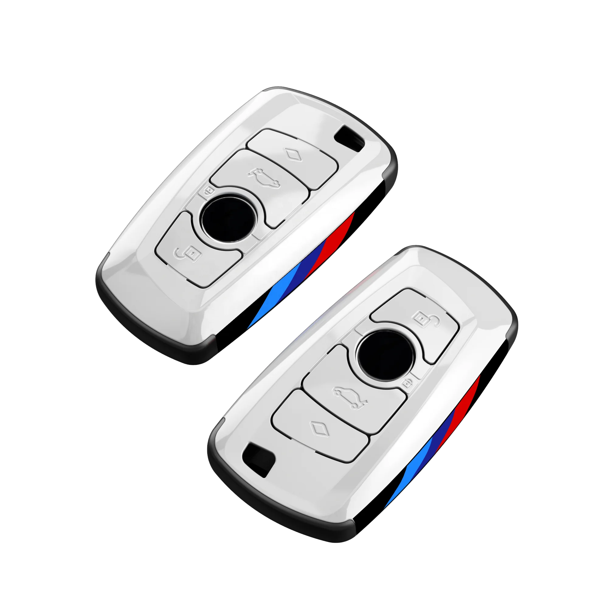 Factory Supply Remote Key Case Carbon Fiber Abs Car Key Cover For Bmw 1 3 5 7 Series X1 X3 X4 X5 F10 F15 F16 F20 F30 F18 F25 M3