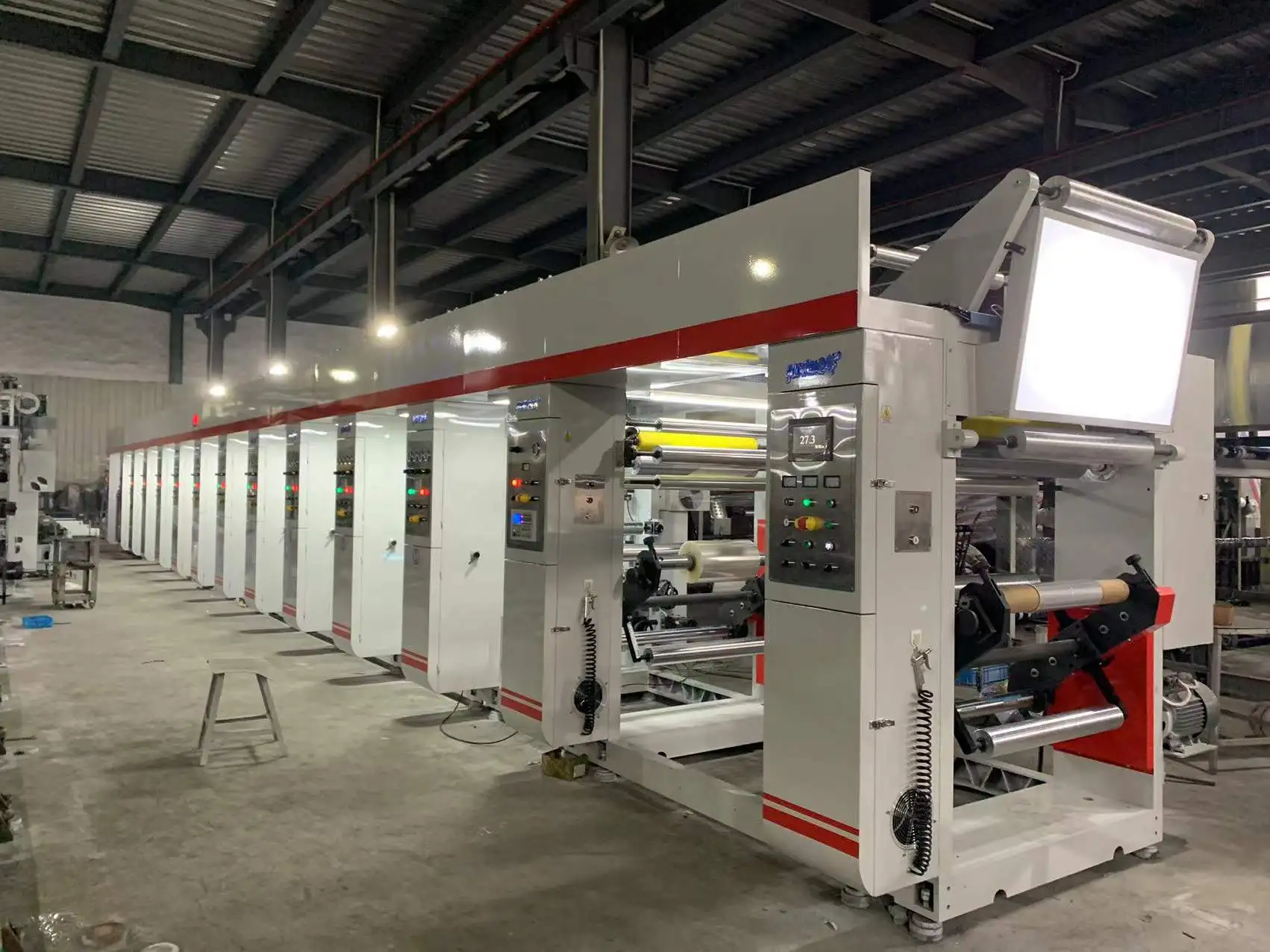 GWASY-C ПВХ Термоусадочная этикеточная пленка печатная машина