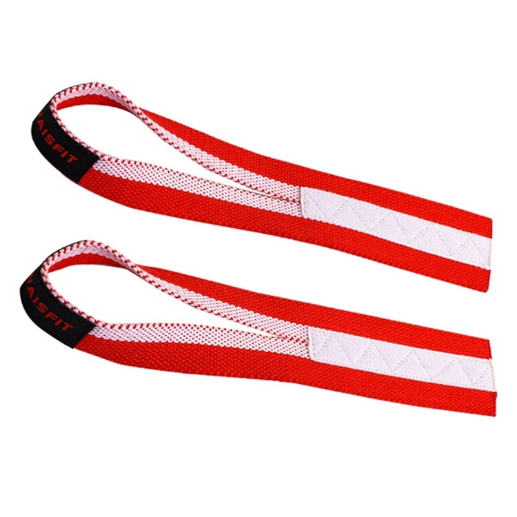 New Heavy Duty Wrist Support Weight Lifting Barbell Straps