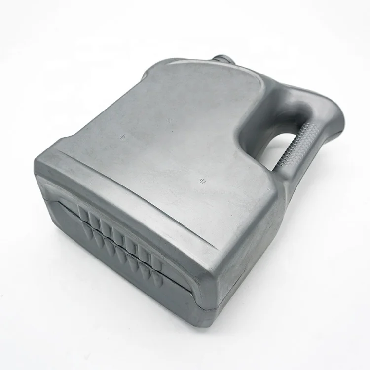 
4L black plastic Oil bottle Lubricating oil drum for car and machine packing with Oil 