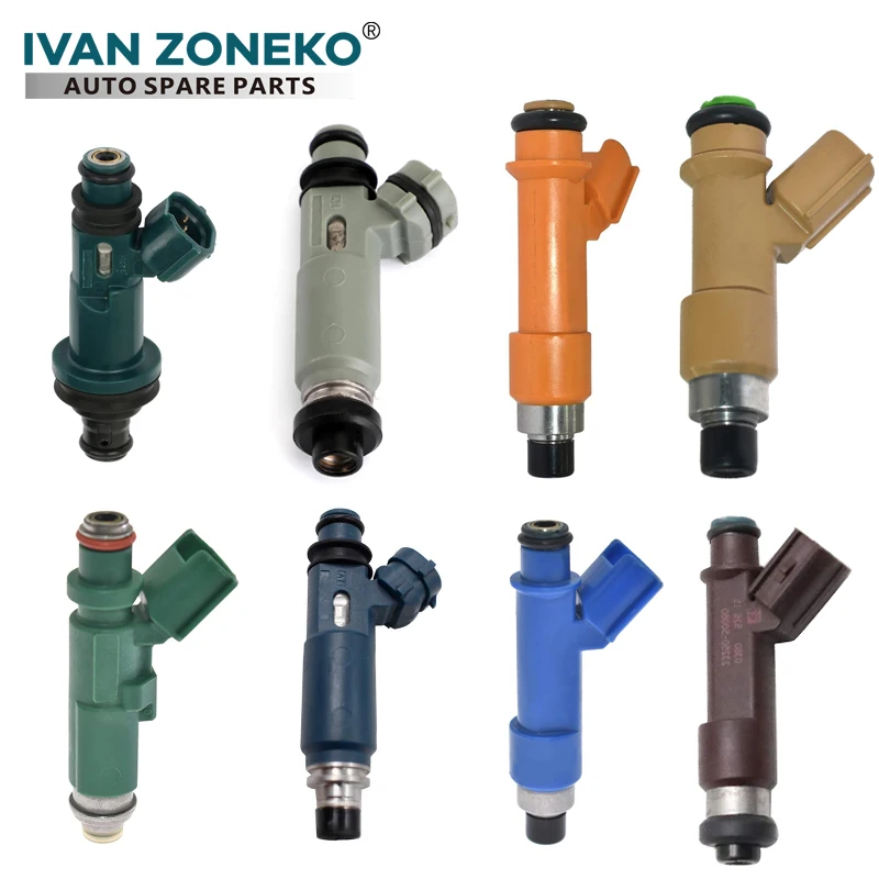 Auto Engine Parts Fuel Injector Nozzle For Toyota OEM 23250-50080 23250-31080 23250-46020 23250-46020 23250-YWG01 23209-YWG01