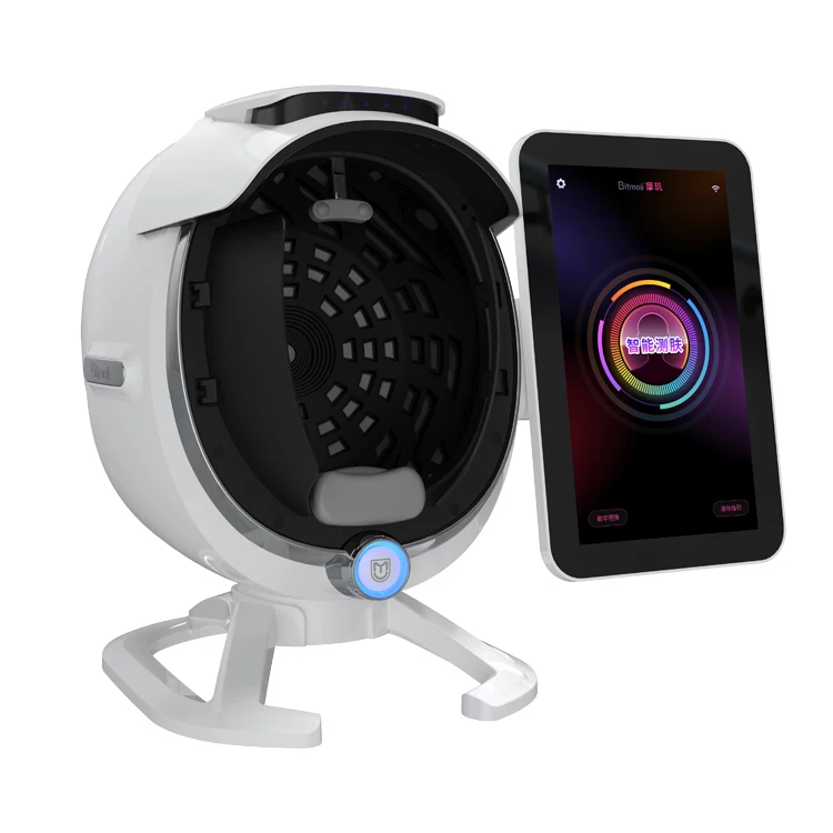 3d A6 Ai Intelligent Imager Skin Analyzer Machine 3d Skin Analyzer With Ipad Industrial Camera Wifi Connecting