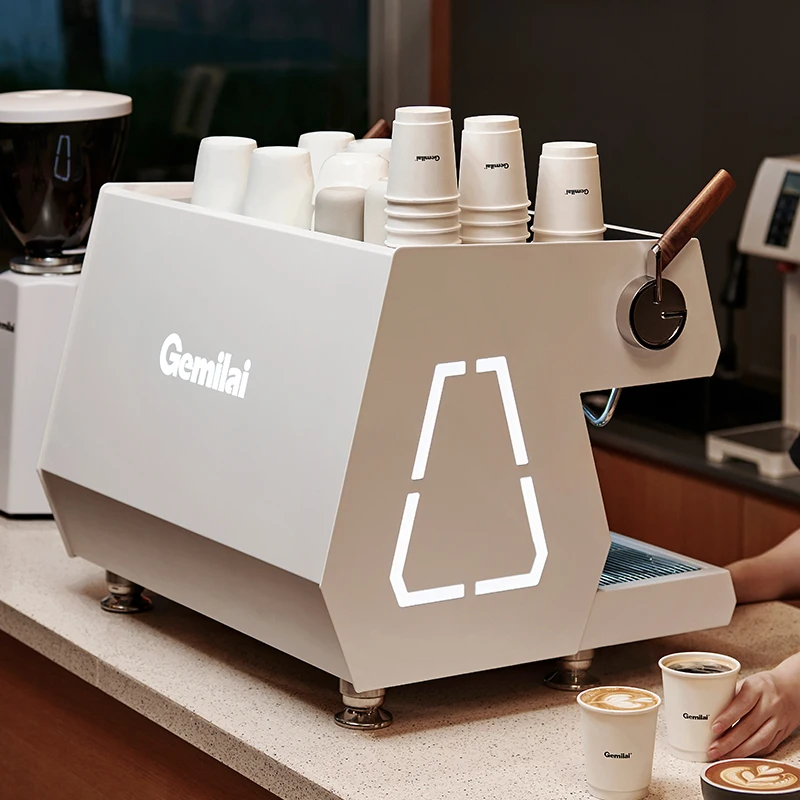 Gemilai CRM3111 low price coffee shop equipment supplies water flow meter commercial electricity coffee maker