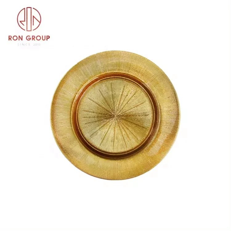 Dinnerware set classic glass plates party use wedding glasses set for sale