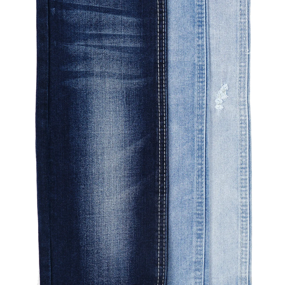 Factory Direct Price by The Yard 11 oz 65 Cotton Indigo Denim Fabric Wholesale