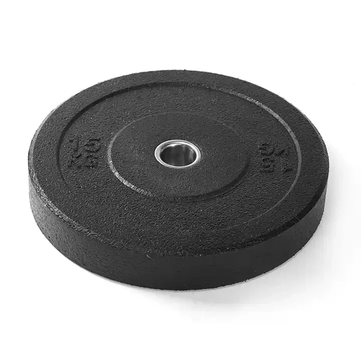 Factory direct sale Custom Logo High bumper Crumb Bumper Plate  Weight Lifting Barbell Plate