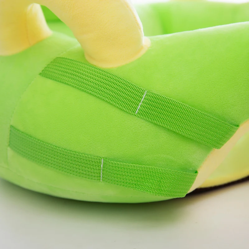 Baby practice sitting in plush Chair Baby Plush sofa infant learning seat skin