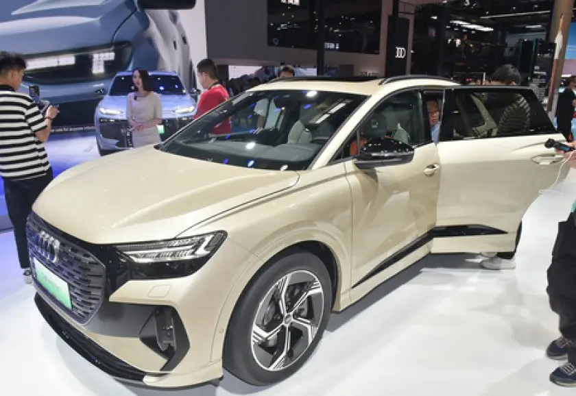 2024 Audi Q4 40 e-tron внедорожник электромобиль с левым рулевым кожаным сиденьем и задней камерой Chuangjing Yaoye версия