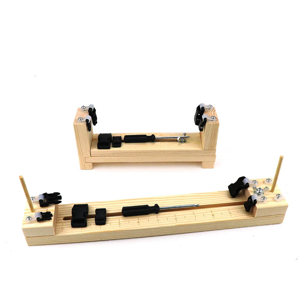 Adjustable Length Wood Paracord Jig for Diy Bracelet