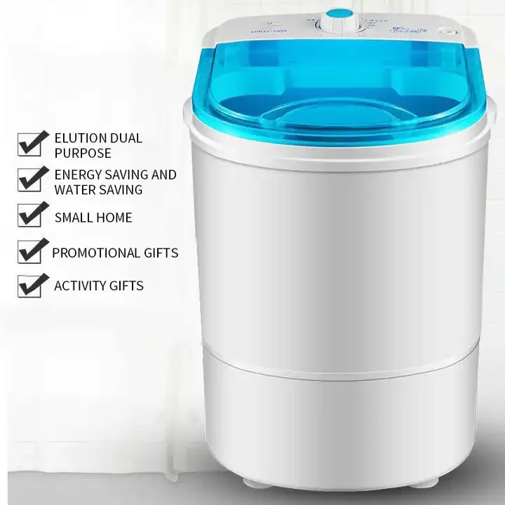 New hot Mini Single Tub Washing Machine with Spin Electric Mini Washing Machine for Baby Clothes
