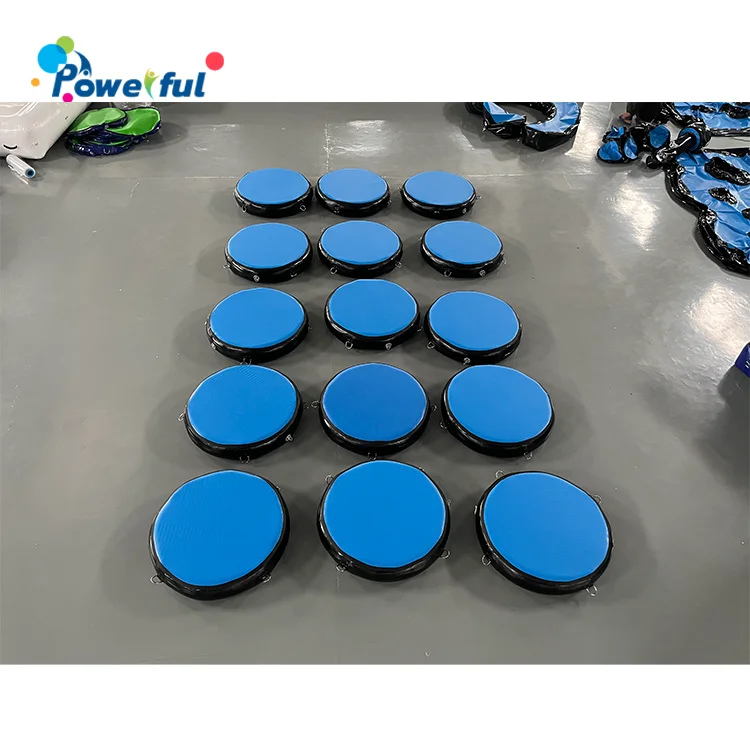 American Ninja Warrior Obstacle Hanging Cheeseboard Indoor Inflatable Ninja Warrior Obstacle Course