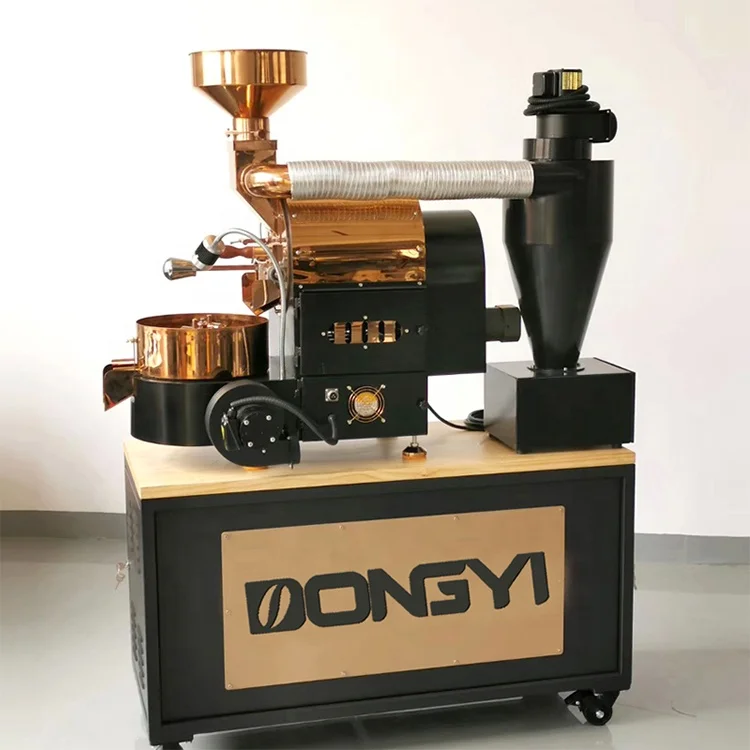 Small 1kg 2kg Coffee Bean Roaster Small Machine Roasting Machine Rotating Worktable For Coffee Toaster