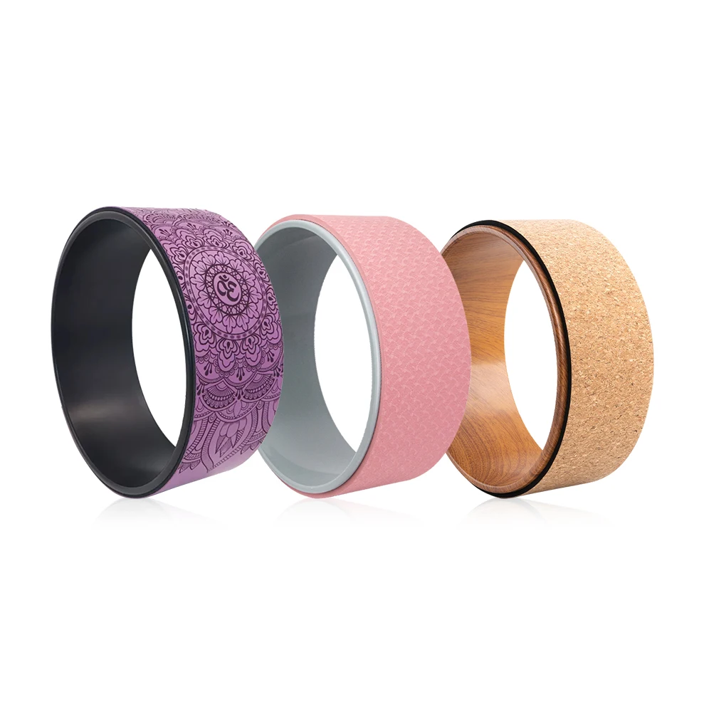 Customized Eco Friendly Gymnastic Training Rings TPE Yoga Wheel