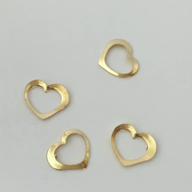 Excellent Quality Jewellery Pendant  14K Gold Filled Lucky Horse Shoe Charms for Jewelry Making