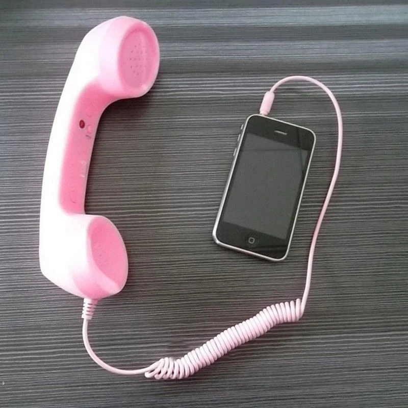 Wireless Handset Phone Headset Retro Telephone Mobile Receivers Headphones For A Handsets