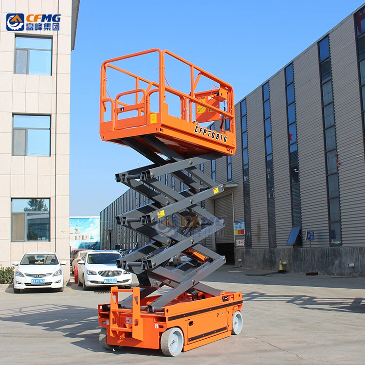 Hydraulic Mobile Elevating Platform Scissor Construction Lifter Electric Ladder Lift