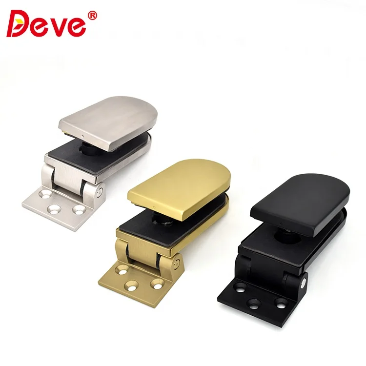 Office Glass Door Hardware Hinge Wall To Glass Hinge Aluminum Clamp