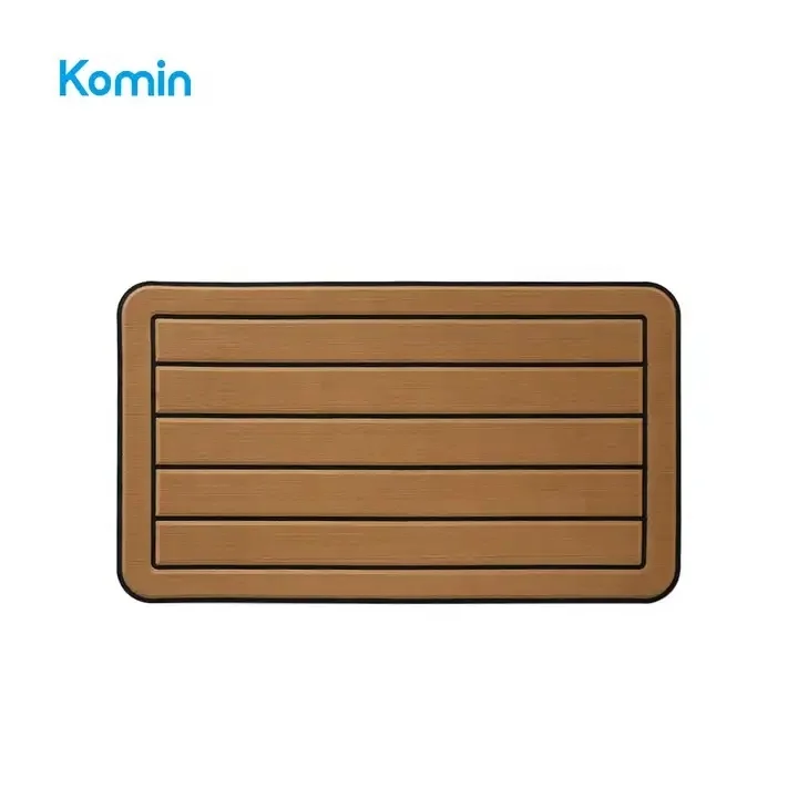 Komin Marine Faux Teak Foam EVA Flooring For Boat Sea Ray Sundancer 340