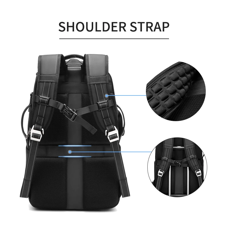 Photography Camera Backpack Multifunctional Digital Camera Bag With TSA Lock for Travelling Photographers