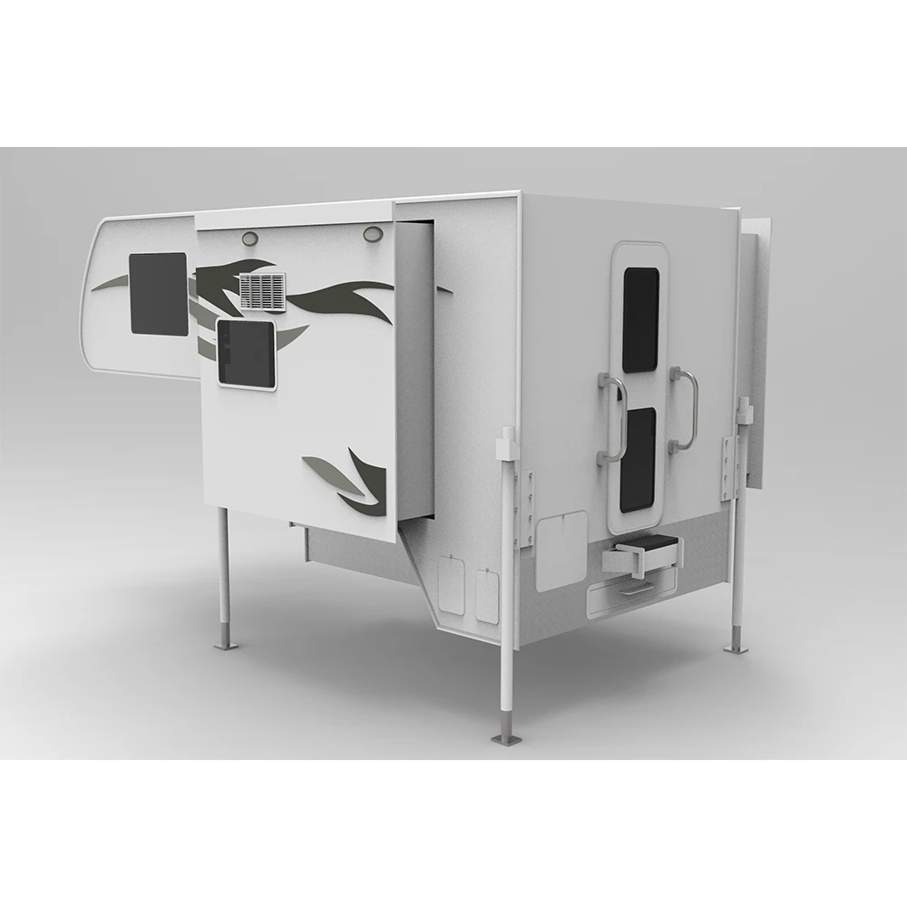 comfortable space prefab Multifunction high-end pickup truck camper slide on