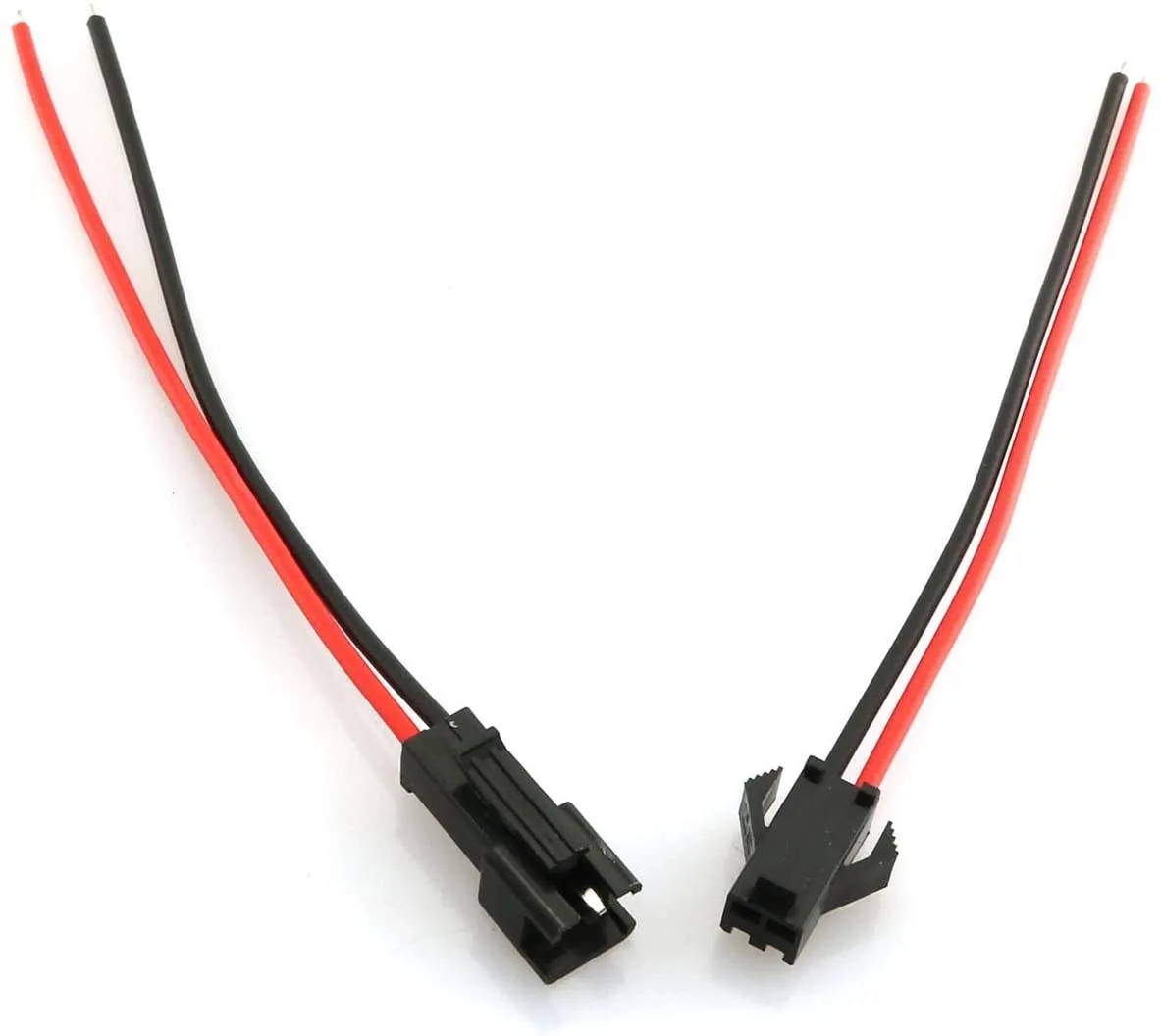 JST SM 2P 3P 4P 5P 6P Male to Female Wire Cable Led Connector for 5050 Led Strip Light