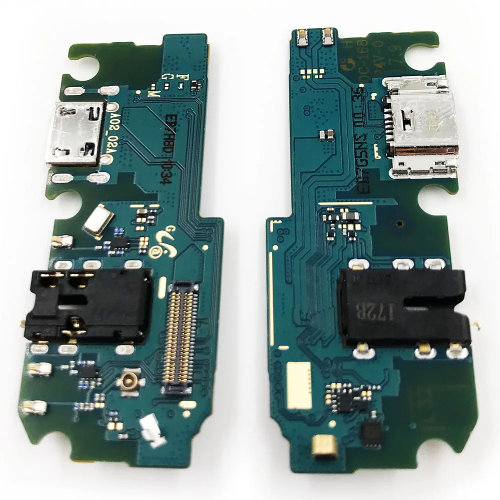 Оригинальный зарядный порт гибкий кабель для Samsung A02 USB док-станция соединитель зарядное устройство запасные