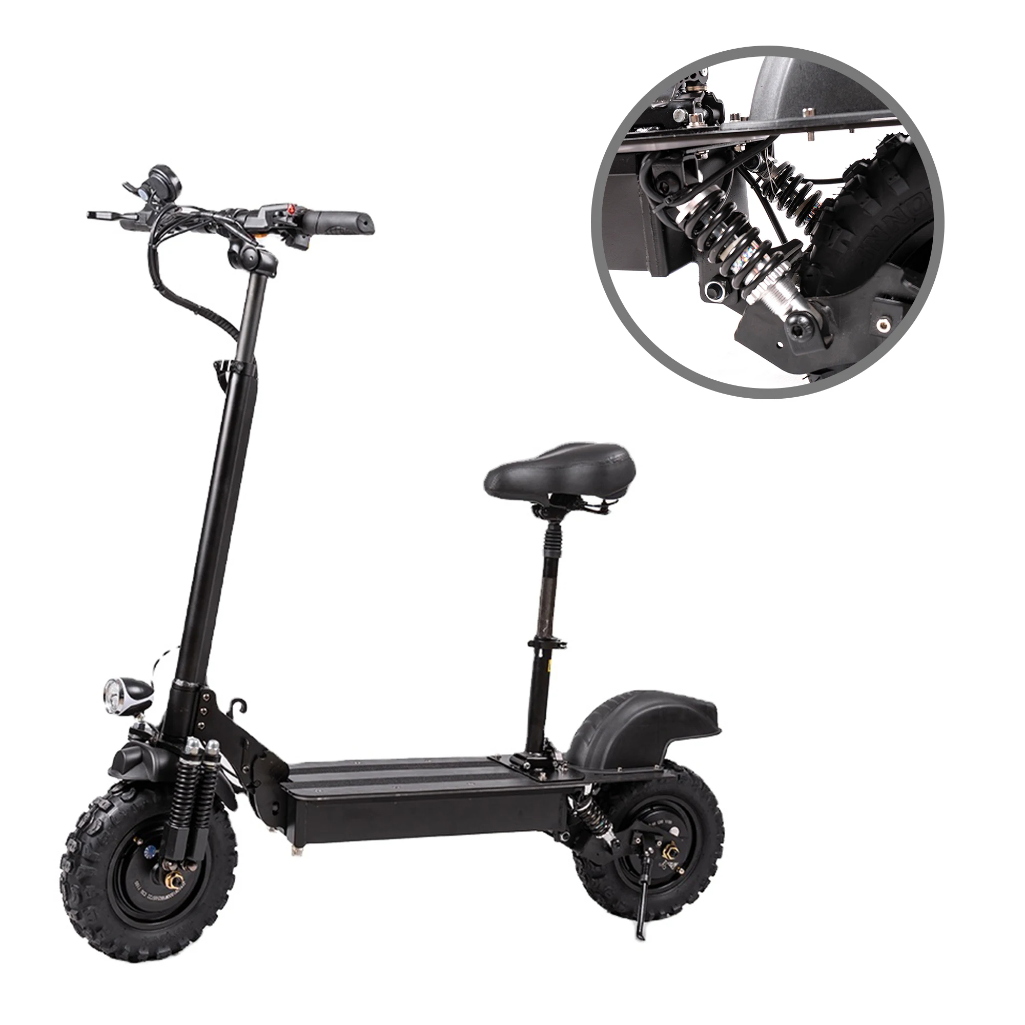 China Factory Price 60V17.5Ah 11inch Hydraulic Disc Brake Foldable Fast Electric Scooter For Adults