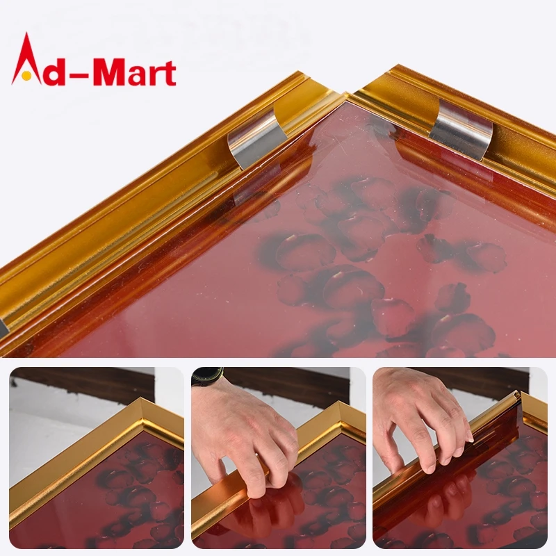 A0 A1 A2 A3 A4 Slim Snap Frame LED Light Box Movie Poster Frames Advertising Light Box for Poster Advertising