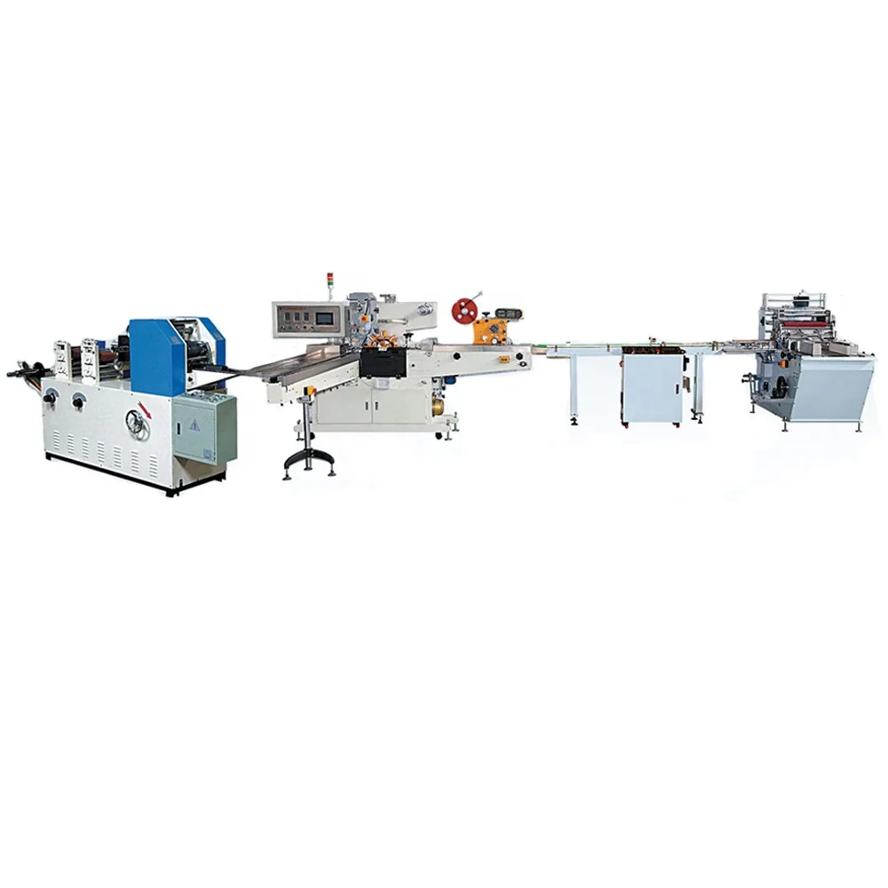 
Ful Automatic Handkerchief Tissue Paper Production Line 