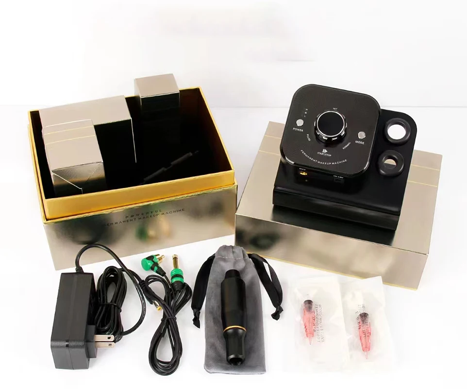 Smp tattoo machine kit OEM customized scalp micropigmentation supplies mens hairline hot sale in korea hair tattooing pen