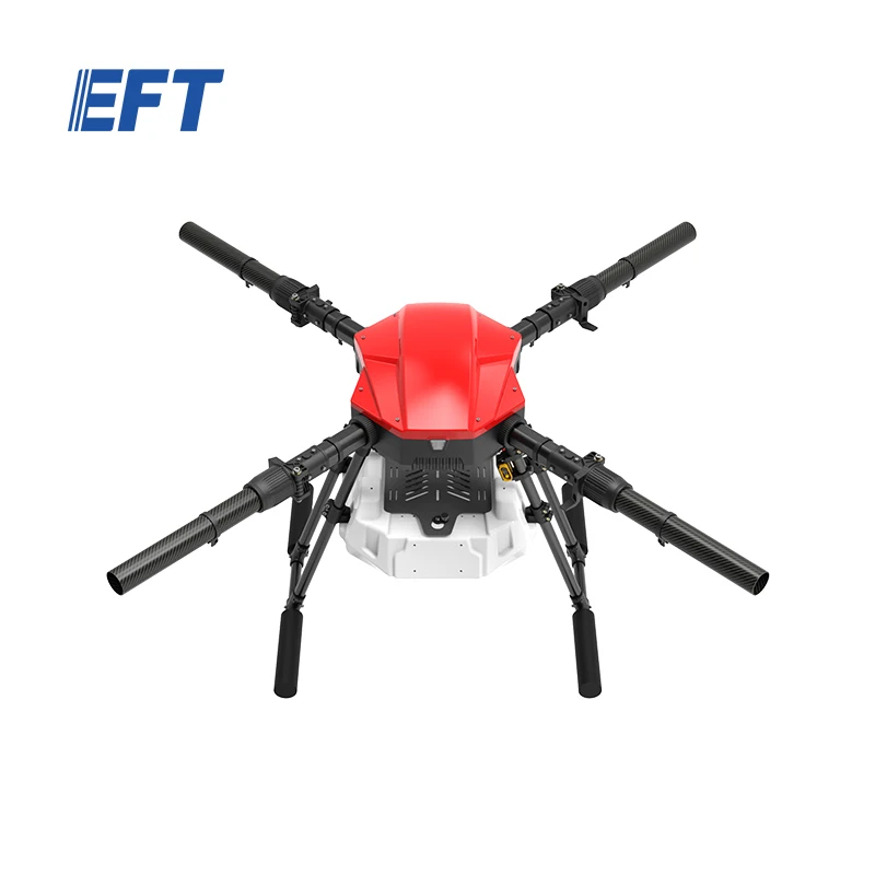 Hot selling machine EFT E410P agriculture drone sprayer frame useful UAV crop aircraft mist agriculture farm sprayer drone parts