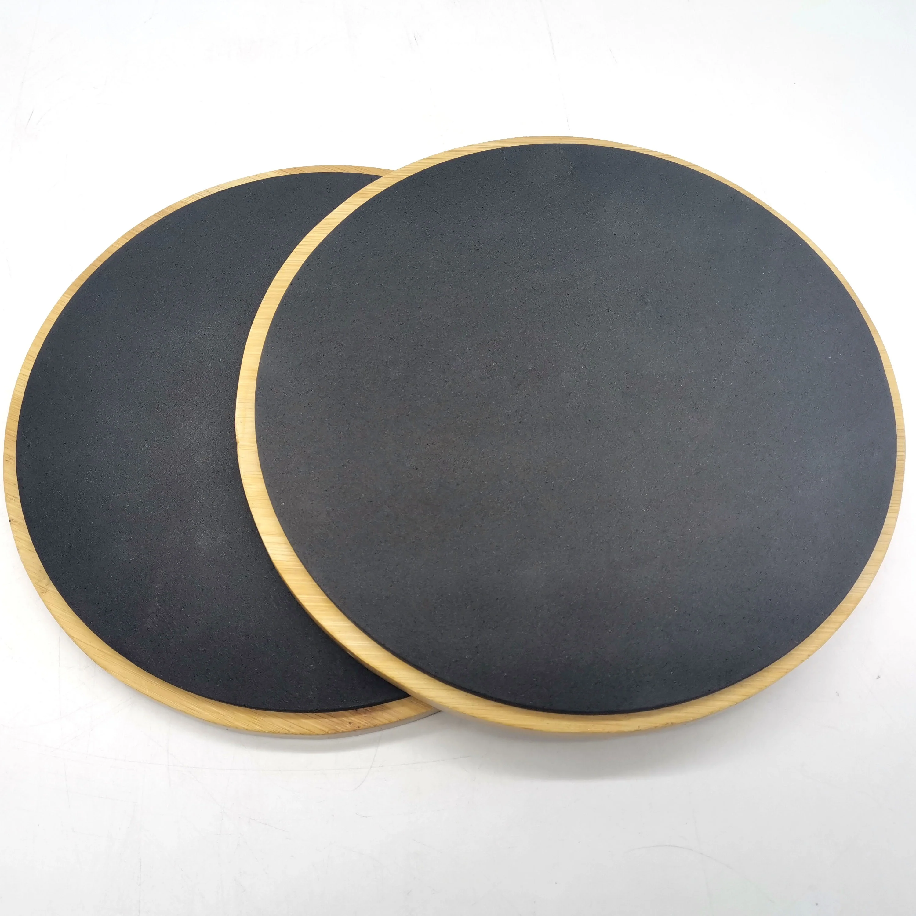 Wood Core Sliders Disc Style Environmental Bamboo New