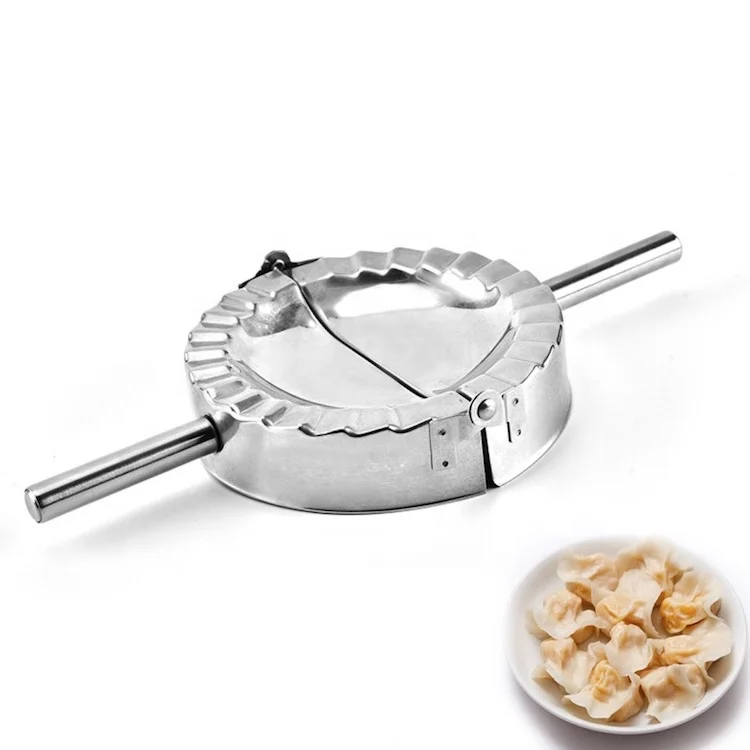 Large Stainless Steel Dumpling Maker Mold with Long Handle SW-BA171D