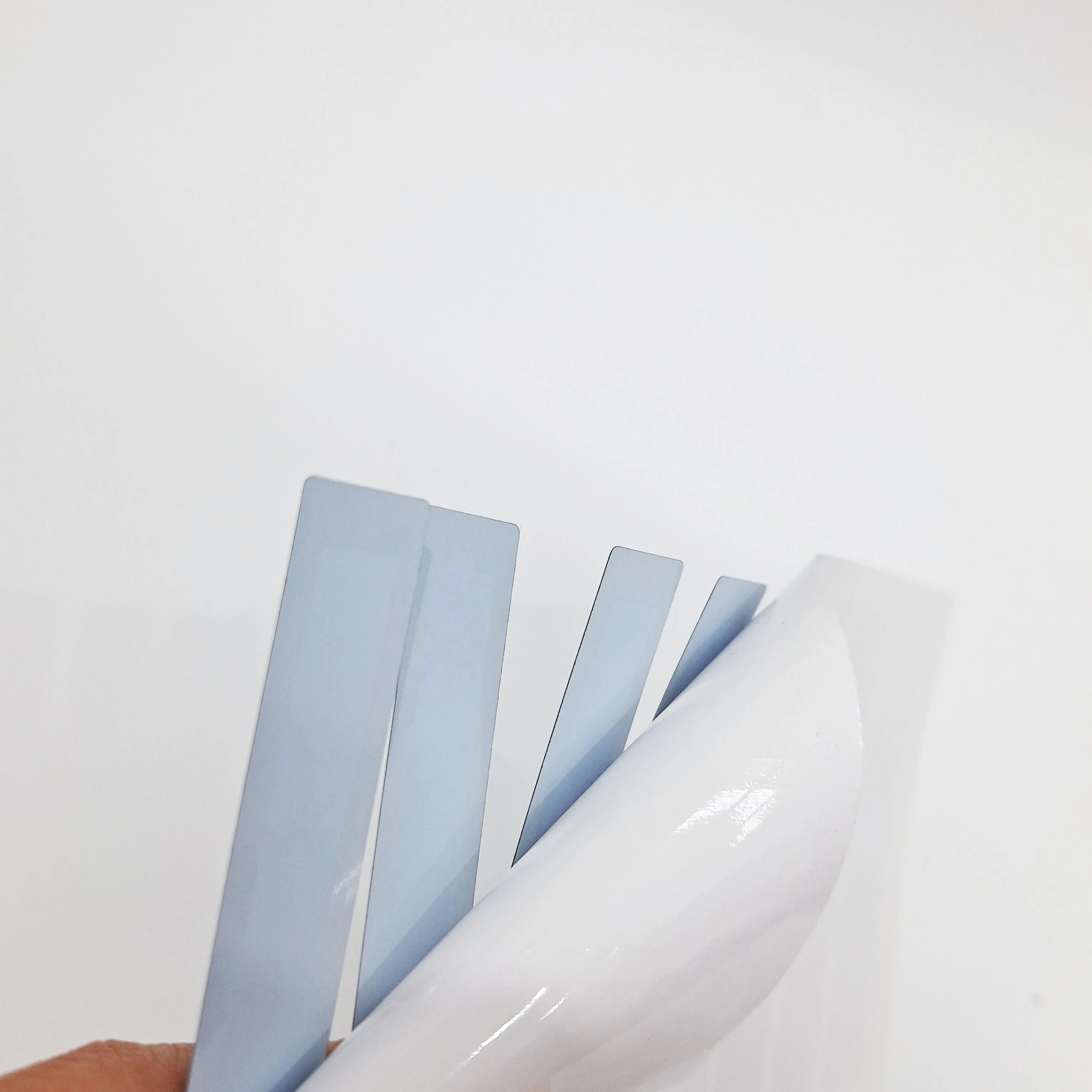 Пользовательские квадратные наклейки прямоугольные ПК Lexan шелкография панель управления матовые электронные этикетки